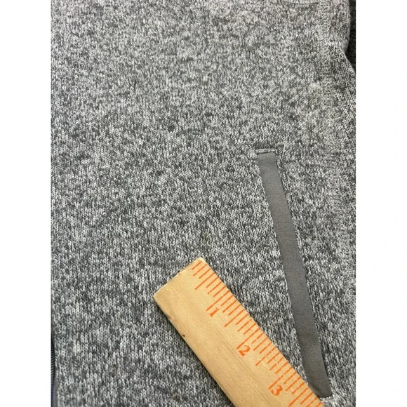 Patagonia Better Sweater Vest Gray Womens Small Full Zip Fleece Knit Outdoors - Picture 4 of 9